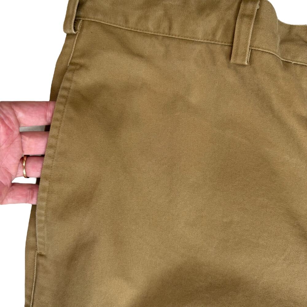 Orvis Hunting Pants Mens 36x32 Camel Tan 100% Cotton Canvas Field Hiking Outdoor - Picture 6 of 12